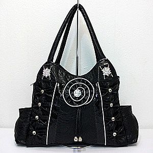 BOLSA PEOPLE COR PRETO - REF: 19552