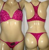 CONJUNTO ONCINHA -  PINK TAM. GG  REF: C1377