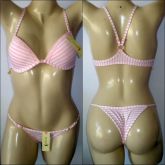 CONJUNTO LISTRINHA -  TAM. G. SALMÃO REF:C084