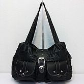 BOLSA PEOPLE COR PRETO - REF: 19657