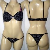CONJUNTO DALMATA -  PRETO TAM. M REF: 006