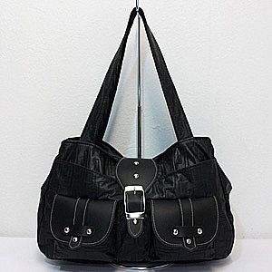 BOLSA PEOPLE COR PRETO - REF: 19657